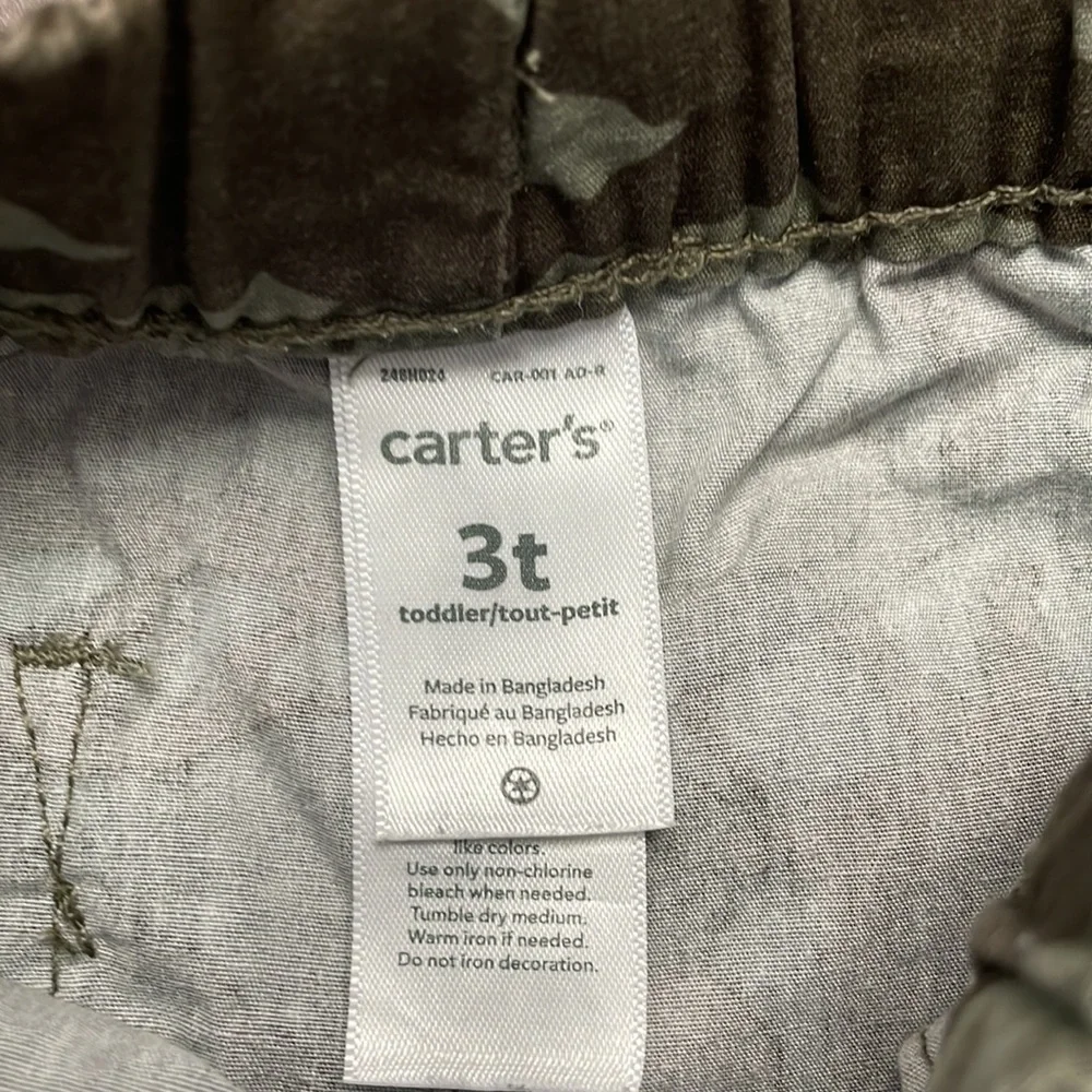 3T Carters Dino Camo Shorts